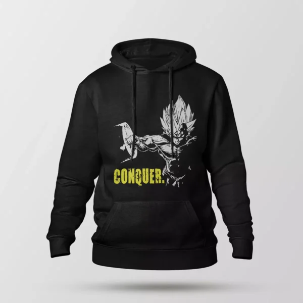 هودی انیمه دراگون بال طرح وگتا (Vegeta)