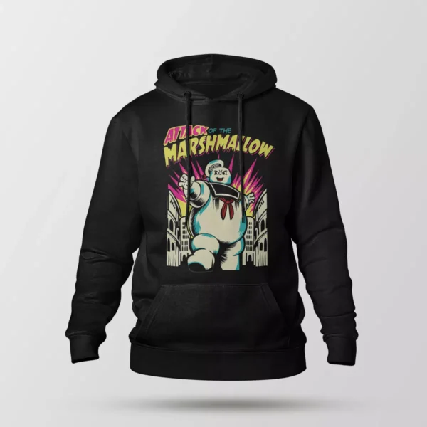 هودی کمیک طرح Attack of the Marshmallow