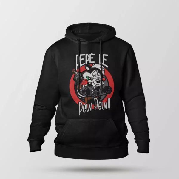 هودی پپه لوپیو طرح Pew Pew (Pepe Le Pew)