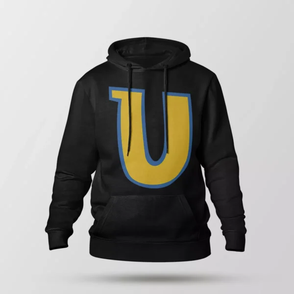 هودی حرف U طرح تایپوگرافی (Letter U)