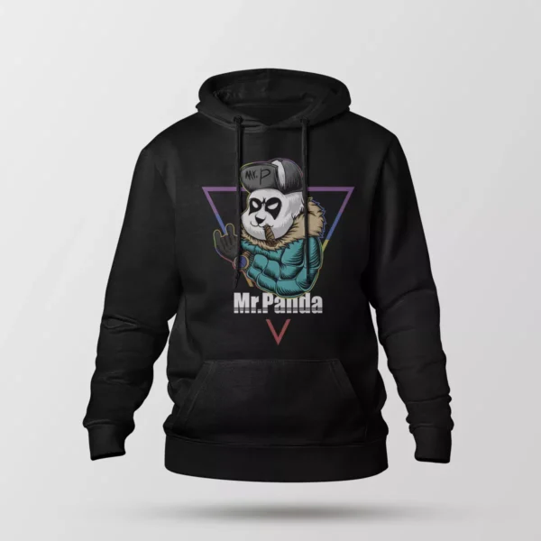 هودی پاندا طرح کارتونی زمستانی (Mr. Panda)