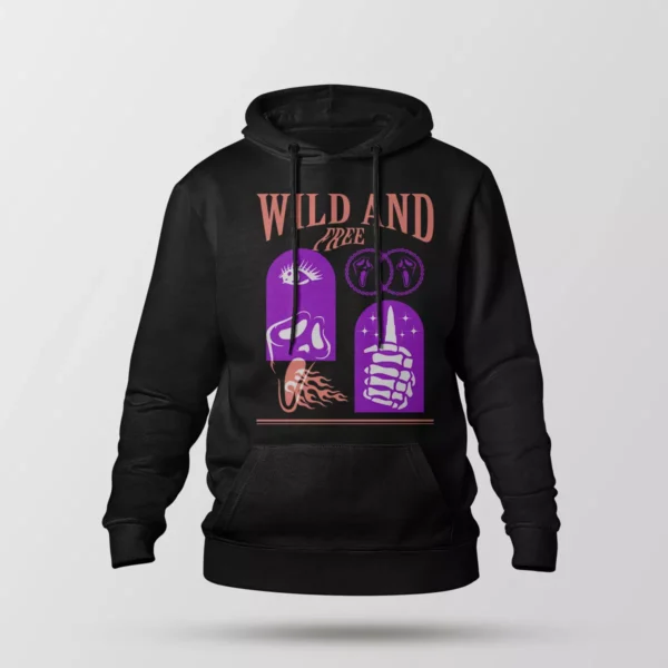 هودی وایب آزاد طرح Wild And Free