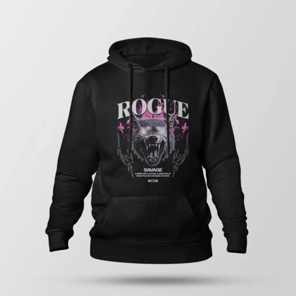 هودی گرگ وحشی طرح Rogue Savage