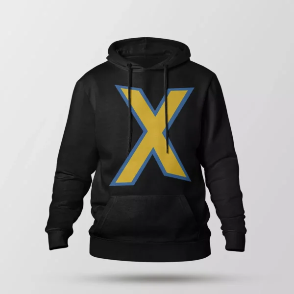 هودی مارول طرح لوگوی ایکس من (X-Men)