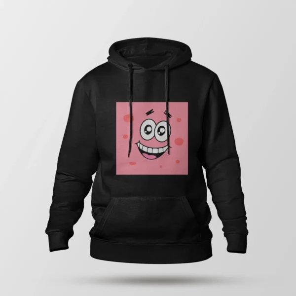 هودی پاتریک طرح صورت کارتونی (Patrick Star)