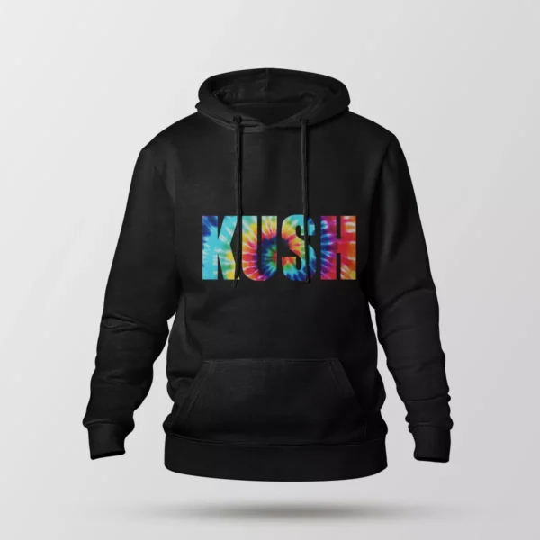 هودی تایپوگرافی کوش طرح Tie Dye