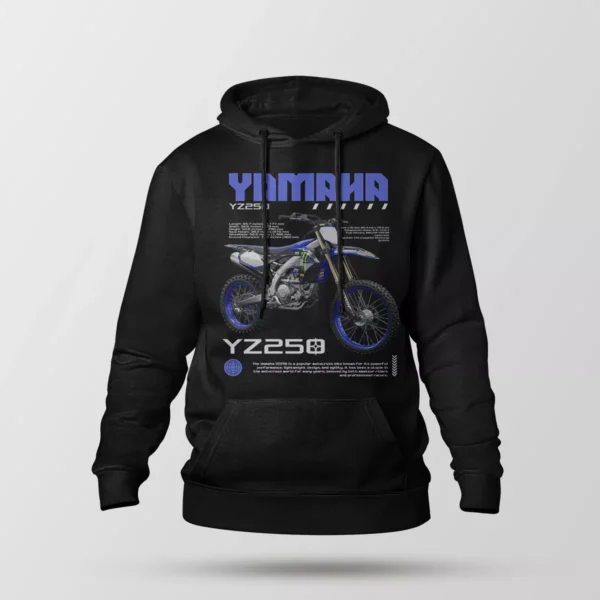 هودی موتور یاماها طرح YZ250 آبی