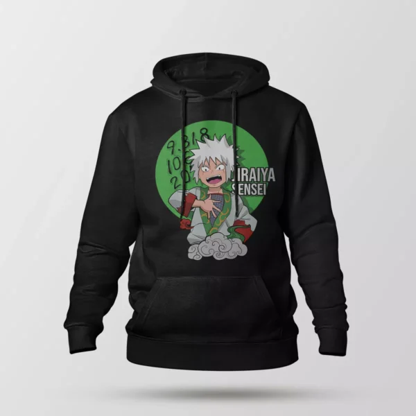 هودی انیمه ناروتو طرح جیرایا سنسی (Jiraiya)