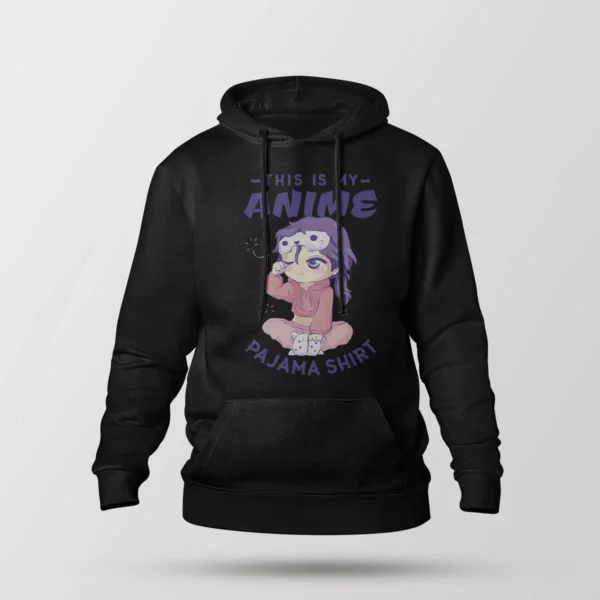 هودی دختر انیمه‌ای طرح Anime Pajama Shirt