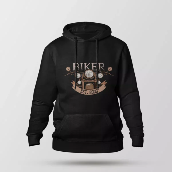 هودی موتورسوار طرح Biker