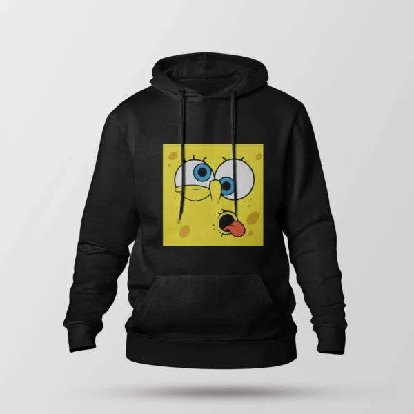هودی باب اسفنجی طرح صورت کارتونی (SpongeBob)
