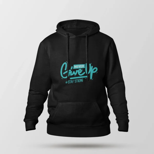 هودی انگیزشی طرح Never Give Up