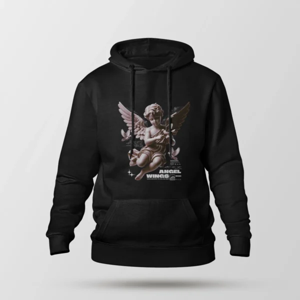 هودی فرشته طرح Angel Wings