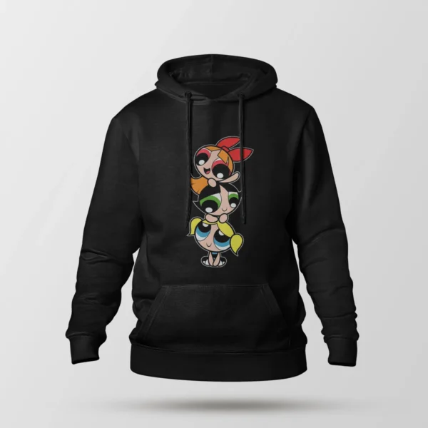 هودی دختران پاورپاف طرح کارتونی (Powerpuff Girls)