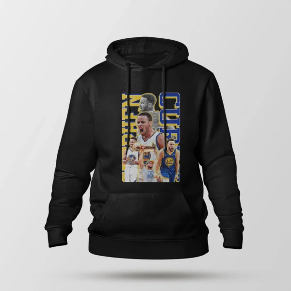 هودی بسکتبال استفن کری طرح گلدن استیت (Stephen Curry)