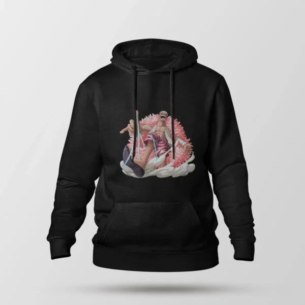 هودی انیمه وان پیس طرح دوفلامینگو (Doflamingo)
