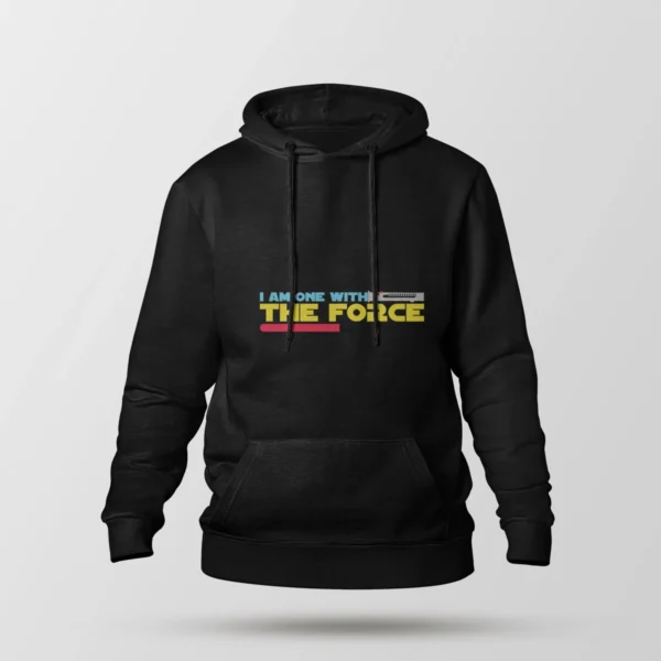 هودی استار وارز نوشته I Am One With The Force