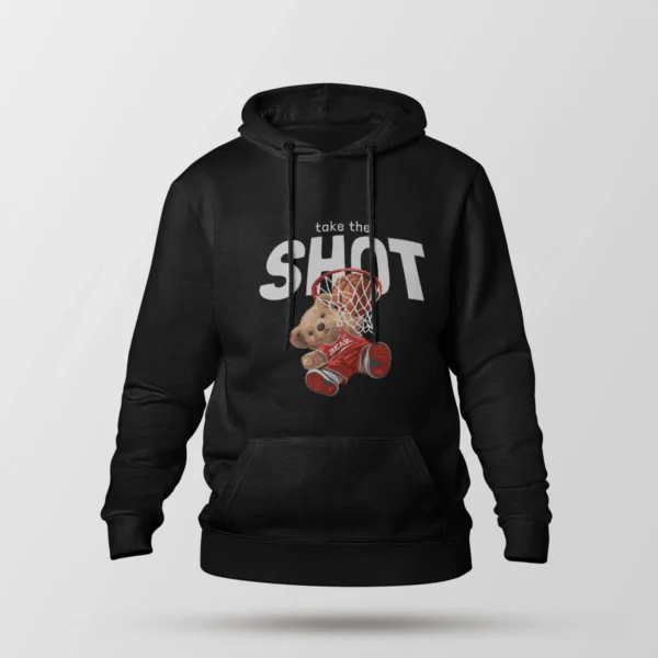 هودی خرس بسکتبالی طرح Take The Shot