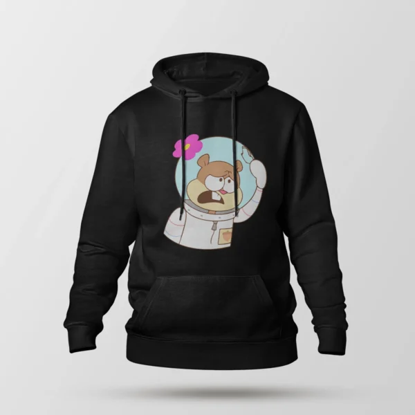 هودی باب اسفنجی طرح سندی چیکس فضانورد (Sandy Cheeks)