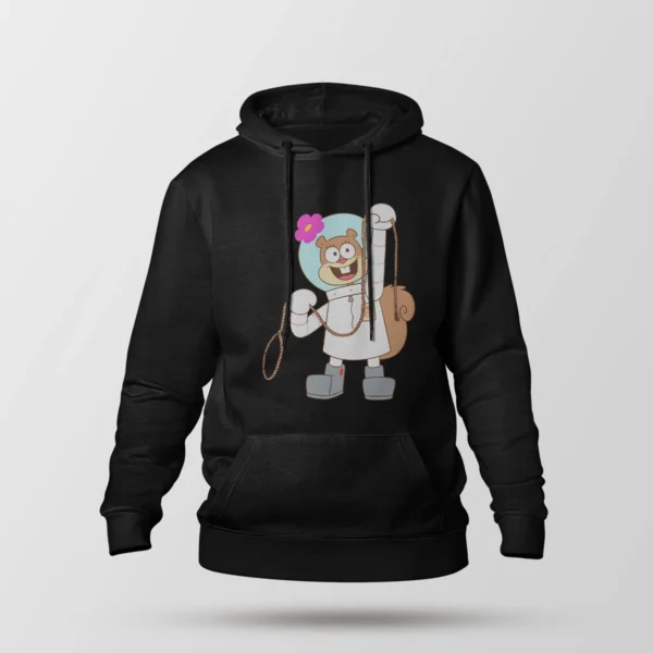 هودی باب اسفنجی طرح سندی چیکس کابوی (Sandy Cheeks)
