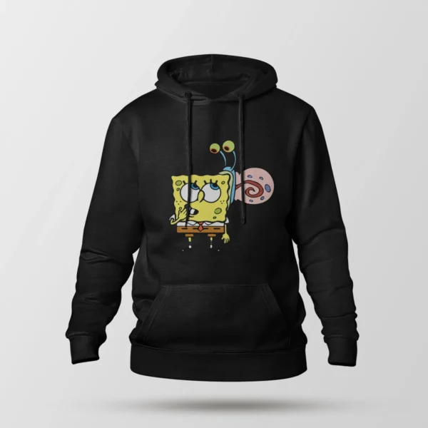 هودی باب اسفنجی طرح باب و گری (SpongeBob & Gary)