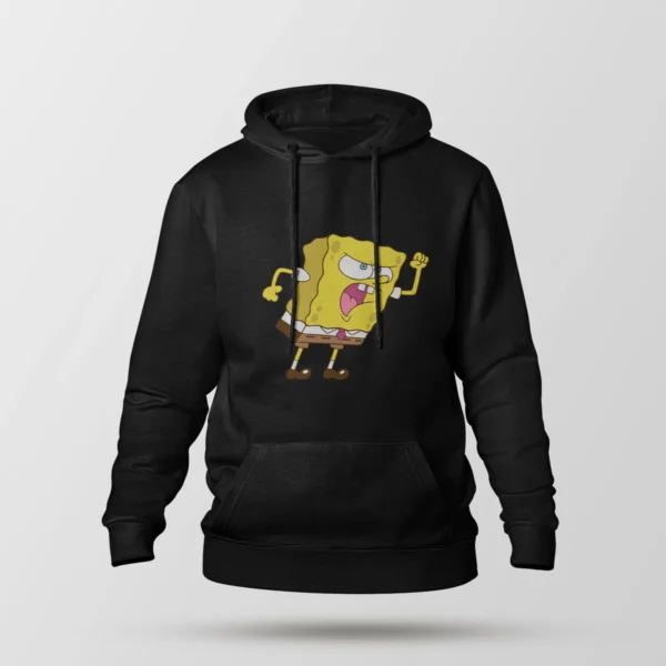 هودی باب اسفنجی طرح عصبانی (SpongeBob)