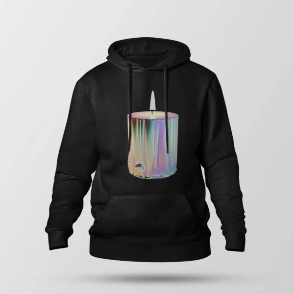 هودی طرح شمع براق (Chrome Candle)