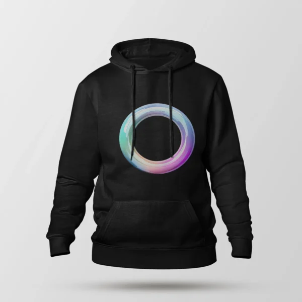 هودی طرح حلقه براق (Chrome Ring)