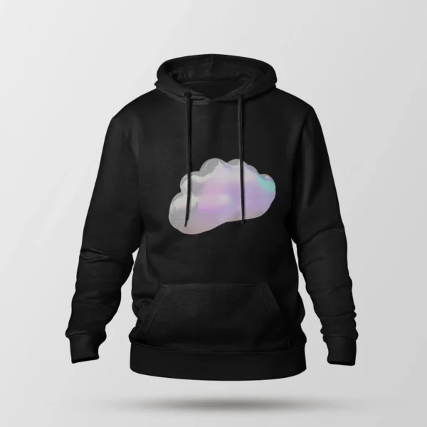هودی طرح ابر براق (Chrome Cloud)