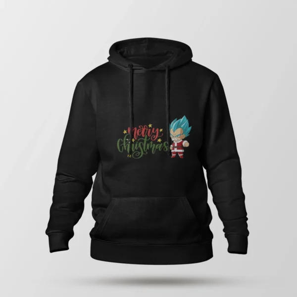 هودی کریسمس طرح وجیتا (Christmas Vegeta)