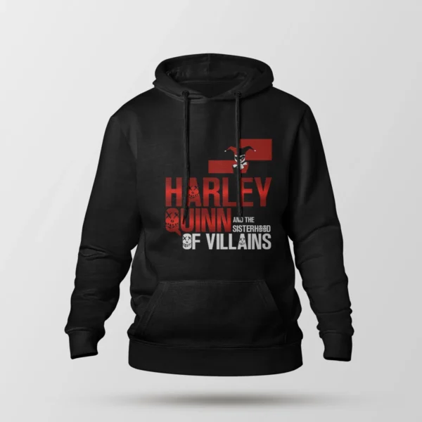 هودی هارلی کویین طرح Sisterhood of Villains (Harley Quinn)