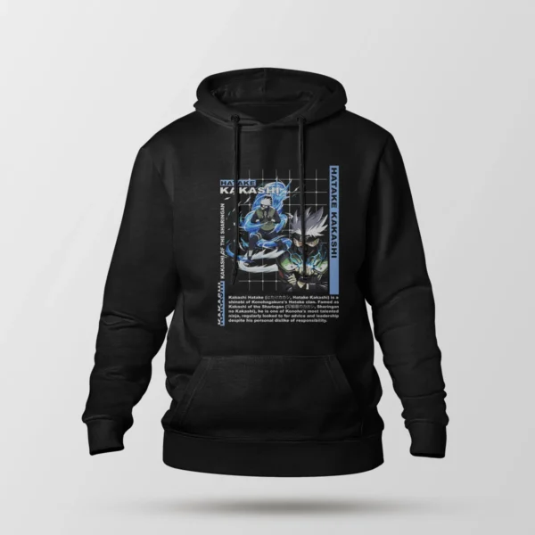 هودی انیمه ناروتو طرح کاکاشی (Kakashi)