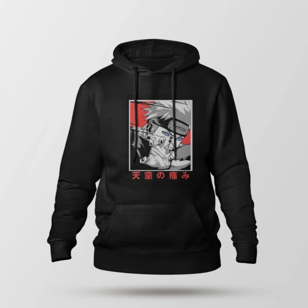 هودی انیمه ناروتو طرح کاکاشی درد (Kakashi)