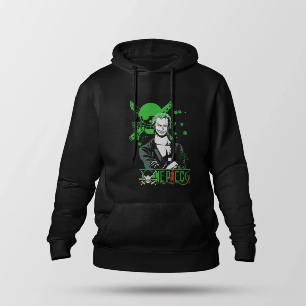 هودی انیمه وان پیس طرح زورو (One Piece)