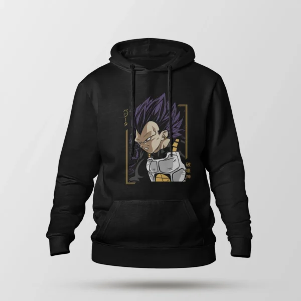 هودی انیمه دراگون بال طرح وجیتا (Vegeta)