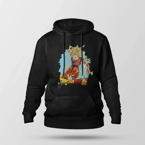 هودی انیمه دراگون بال طرح گوکو (Goku)