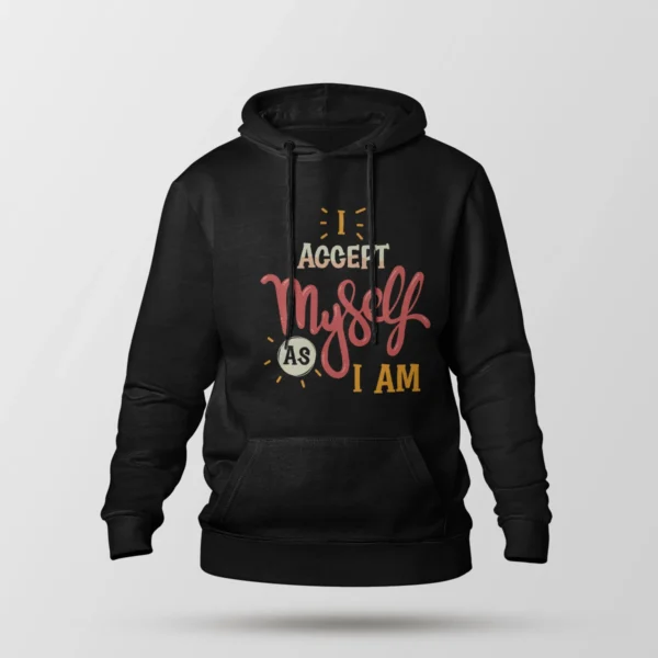 هودی خوددوستی طرح I Accept Myself