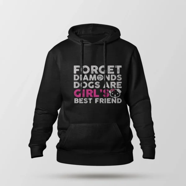 هودی سگ طرح Girl’s Best Friend