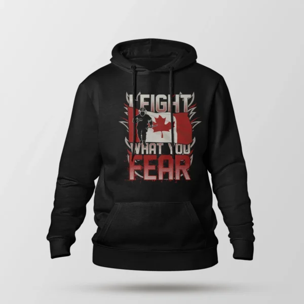 هودی آتش‌نشانی طرح I Fight What You Fear