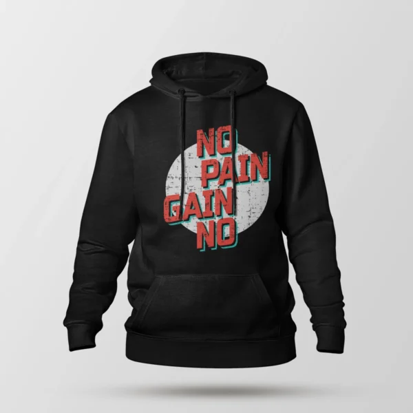 هودی بدنسازی طرح نوشته انگلیسی نابرده رنج گنج میسر نمی‌شود (No Pain No Gain)