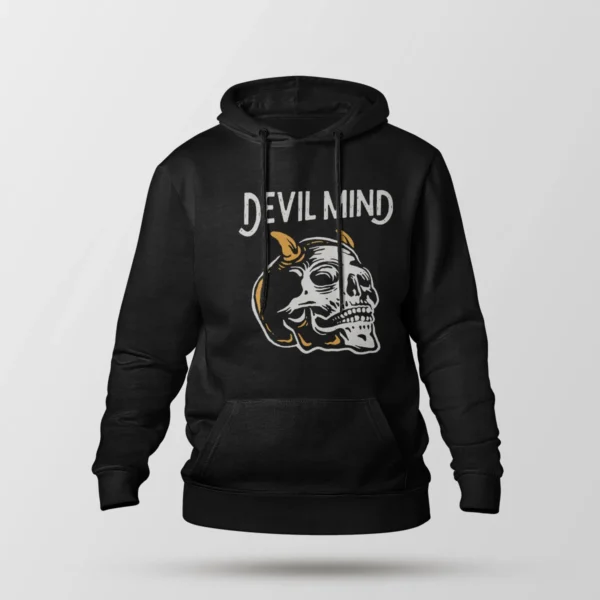 هودی جمجمه طرح Devil Mind