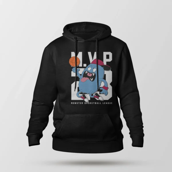 هودی بسکتبال طرح هیولای کارتونی MVP مایکل جردن