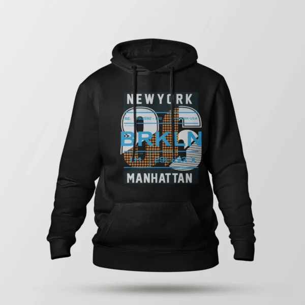 هودی نیویورک طرح Brooklyn Manhattan