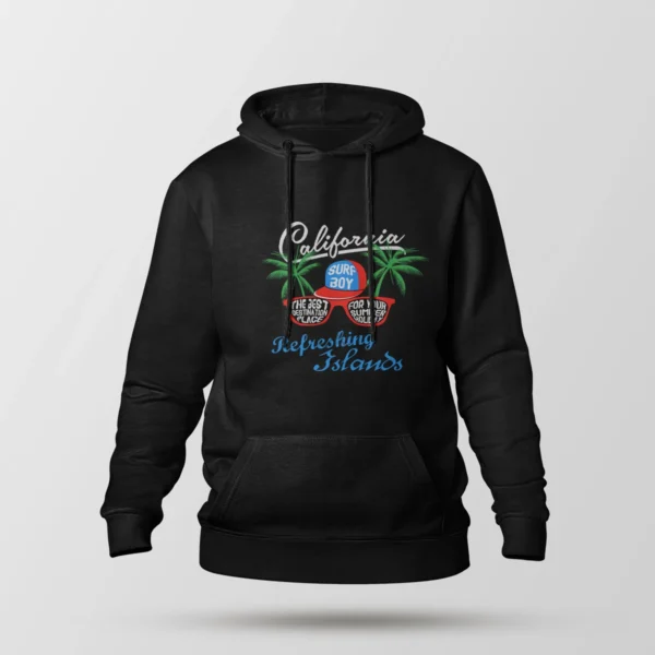 هودی تابستانی طرح California Surf Boy