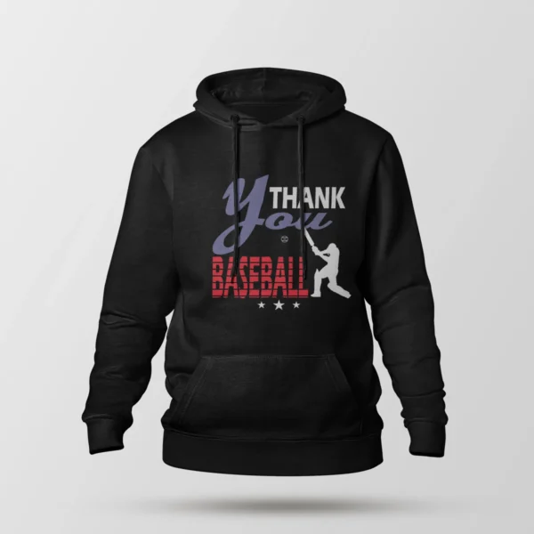 هودی بیسبال طرح Thank You Baseball