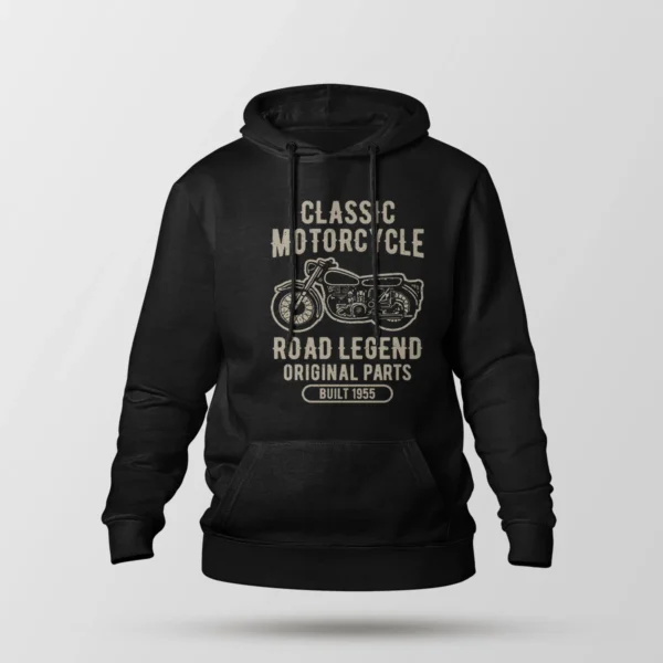 هودی موتورسواری طرح Classic Motorcycle