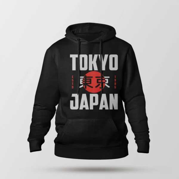 هودی توکیو ژاپن طرح تایپوگرافی (Tokyo Japan)