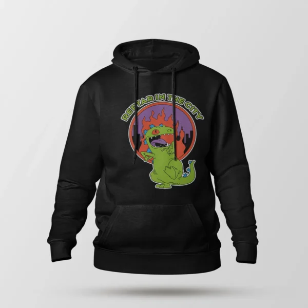 هودی انیمیشن راگرتز طرح دایناسور رپتار (Rugrats Reptar)