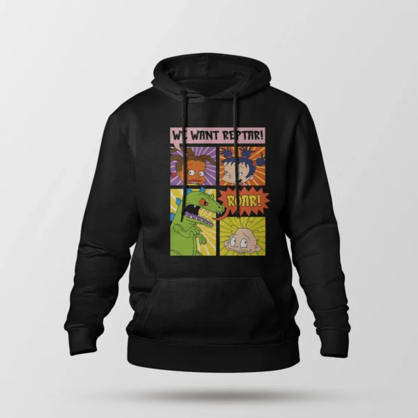هودی انیمیشن راگرتز طرح نوستالژیک (Rugrats Pop Art)