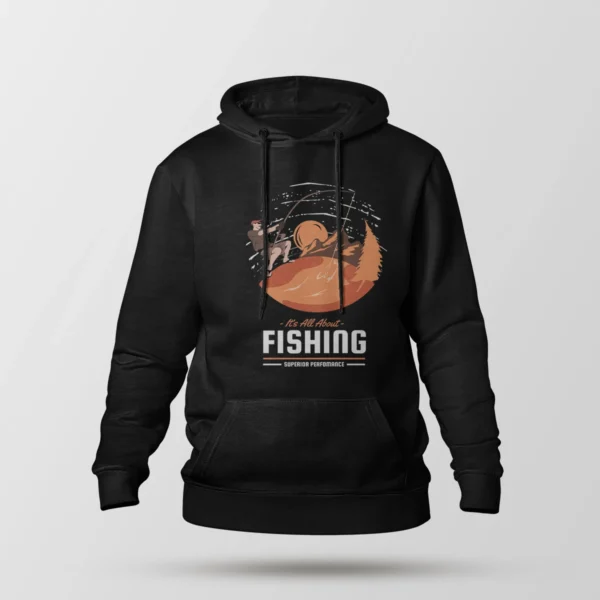 هودی ماهیگیری طرح It's All About Fishing